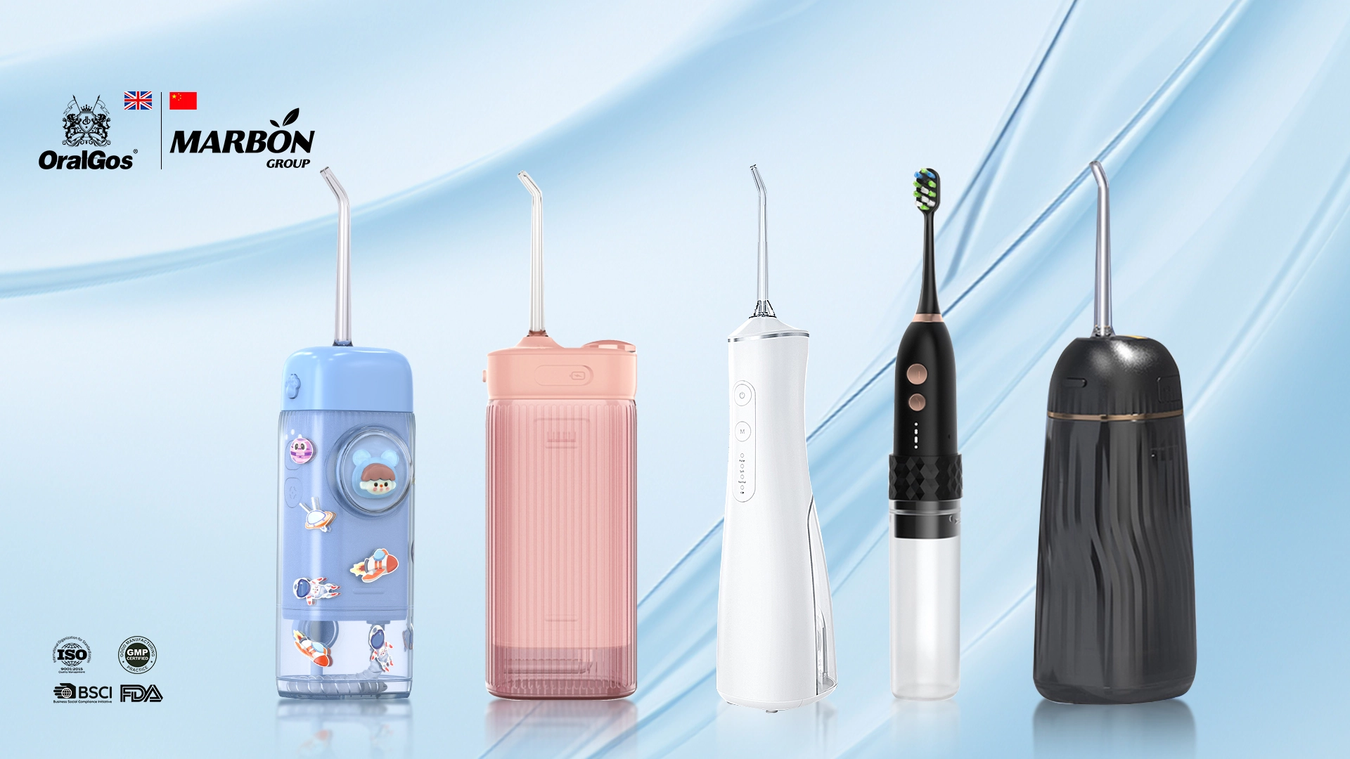 Oralgos Eletric Toothbrush - Design in UK, Made in China