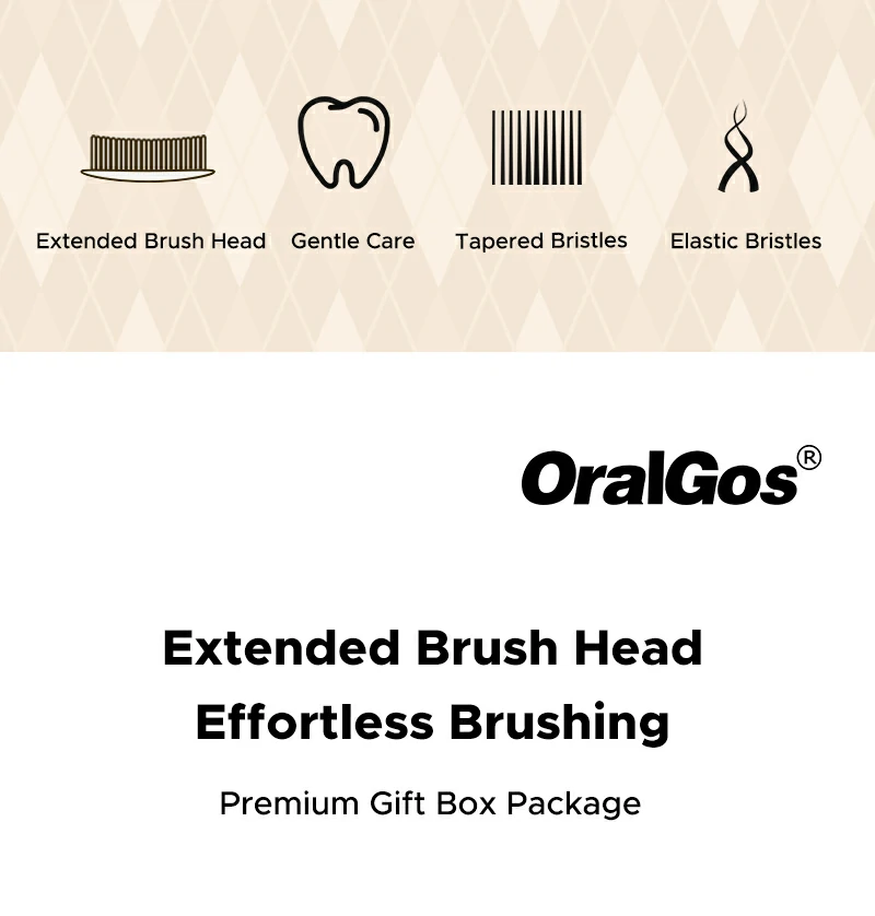 Extended Brush Head Toothbrush