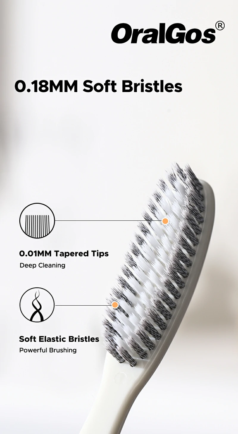 Extended Brush Head Toothbrush