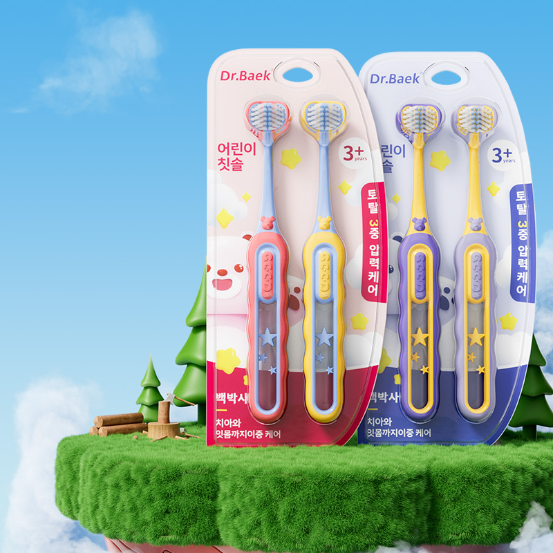 3 sided toothbrush for kids