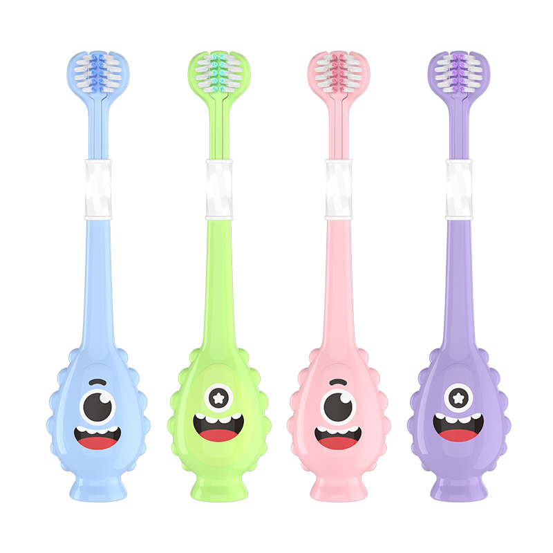 3 Sided Toddler Toothbrush