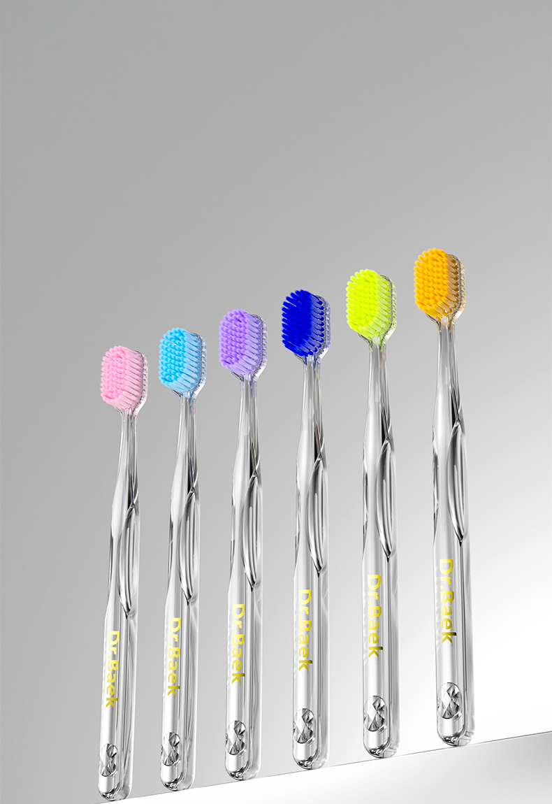 Dr. Baek KR030 Ultra-Soft Manual Toothbrush for Sensitive Gums