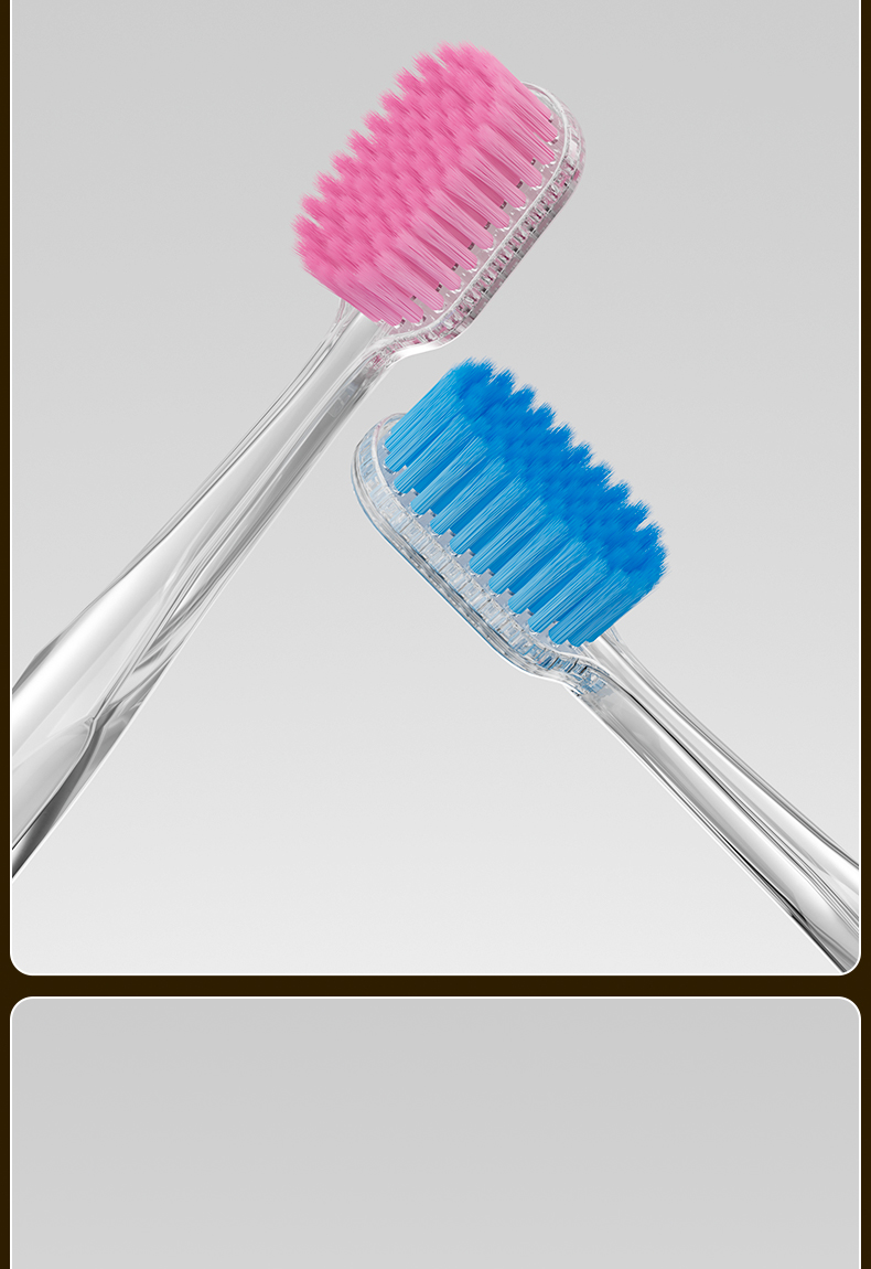 Dr. Baek KR030 Ultra-Soft Manual Toothbrush for Sensitive Gums