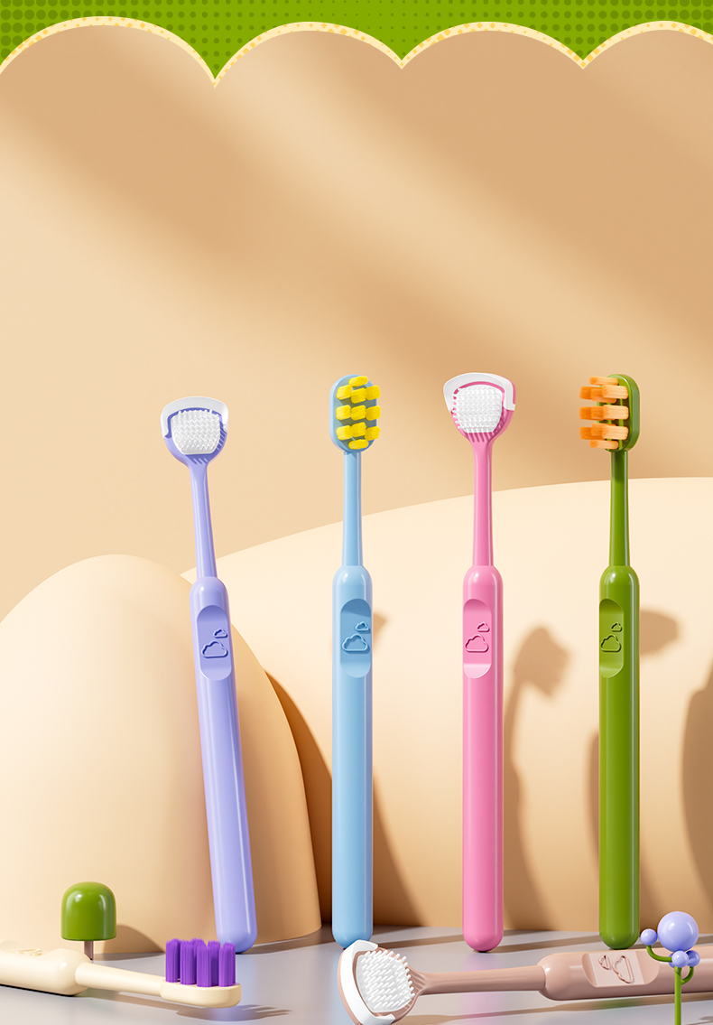 Dr.Baek KR049 Kids Toothbrush with Tongue Cleaner