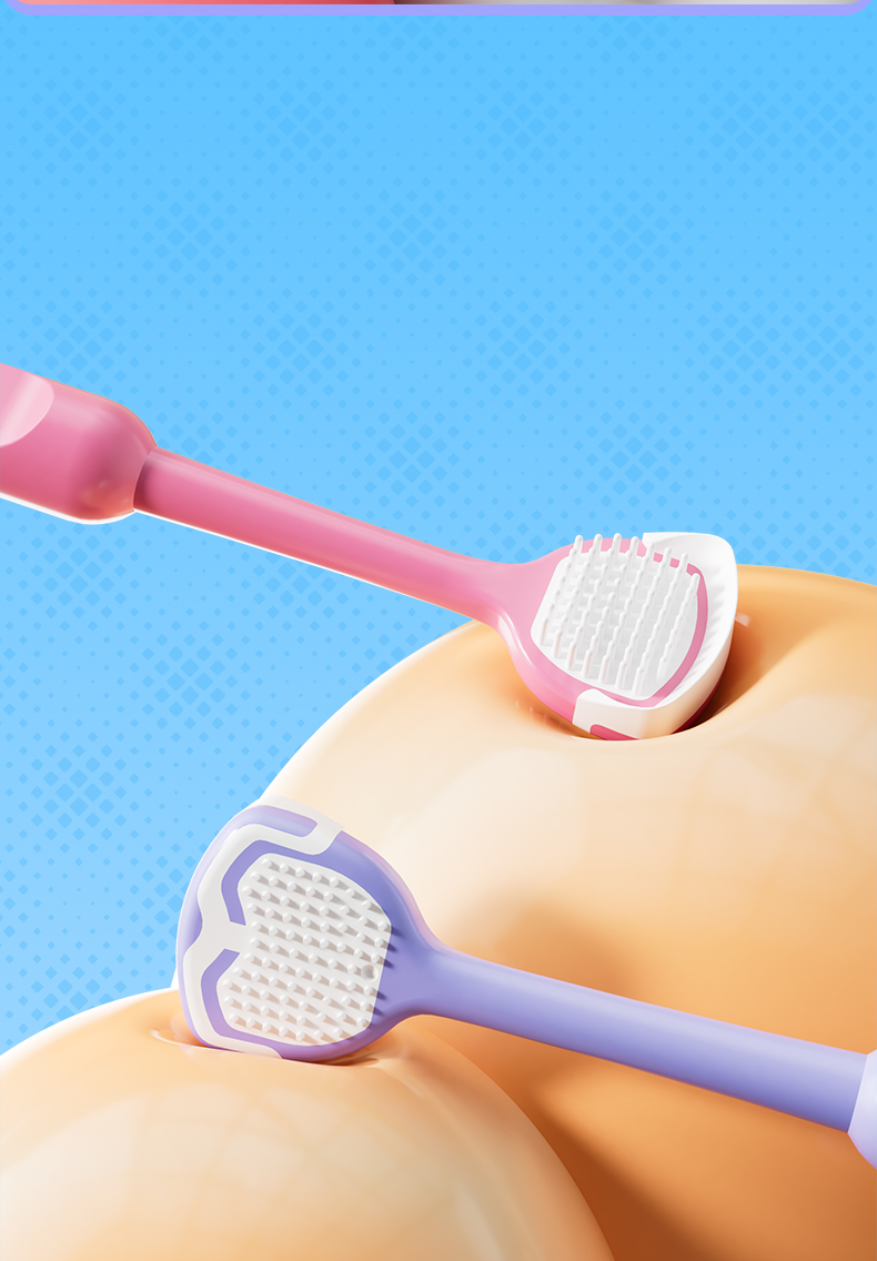 Dr.Baek KR049 Kids Toothbrush with Tongue Cleaner