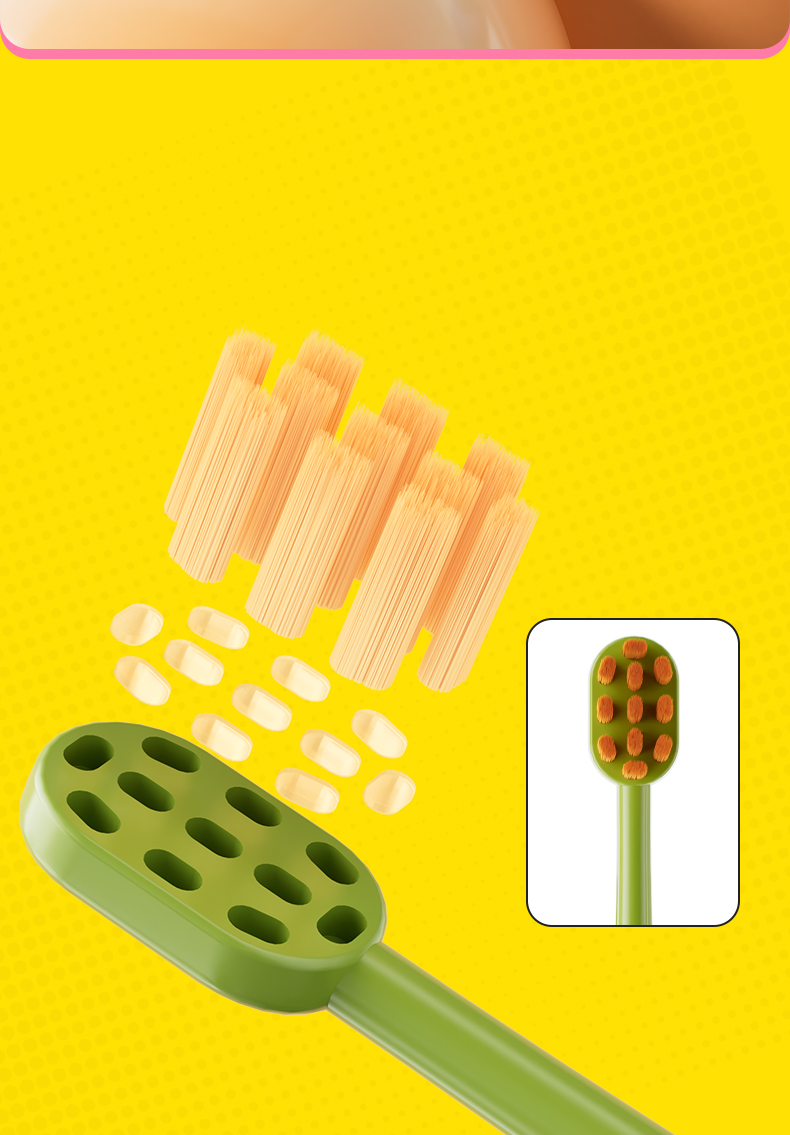 Dr.Baek KR049 Kids Toothbrush with Tongue Cleaner