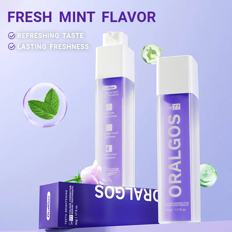 OralGos W77 Colour Corrector Whitening Toothpaste