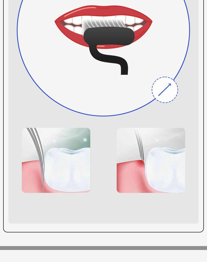Sweetrip S286 T-Shaped Ultra-Soft Bristle Toothbrush