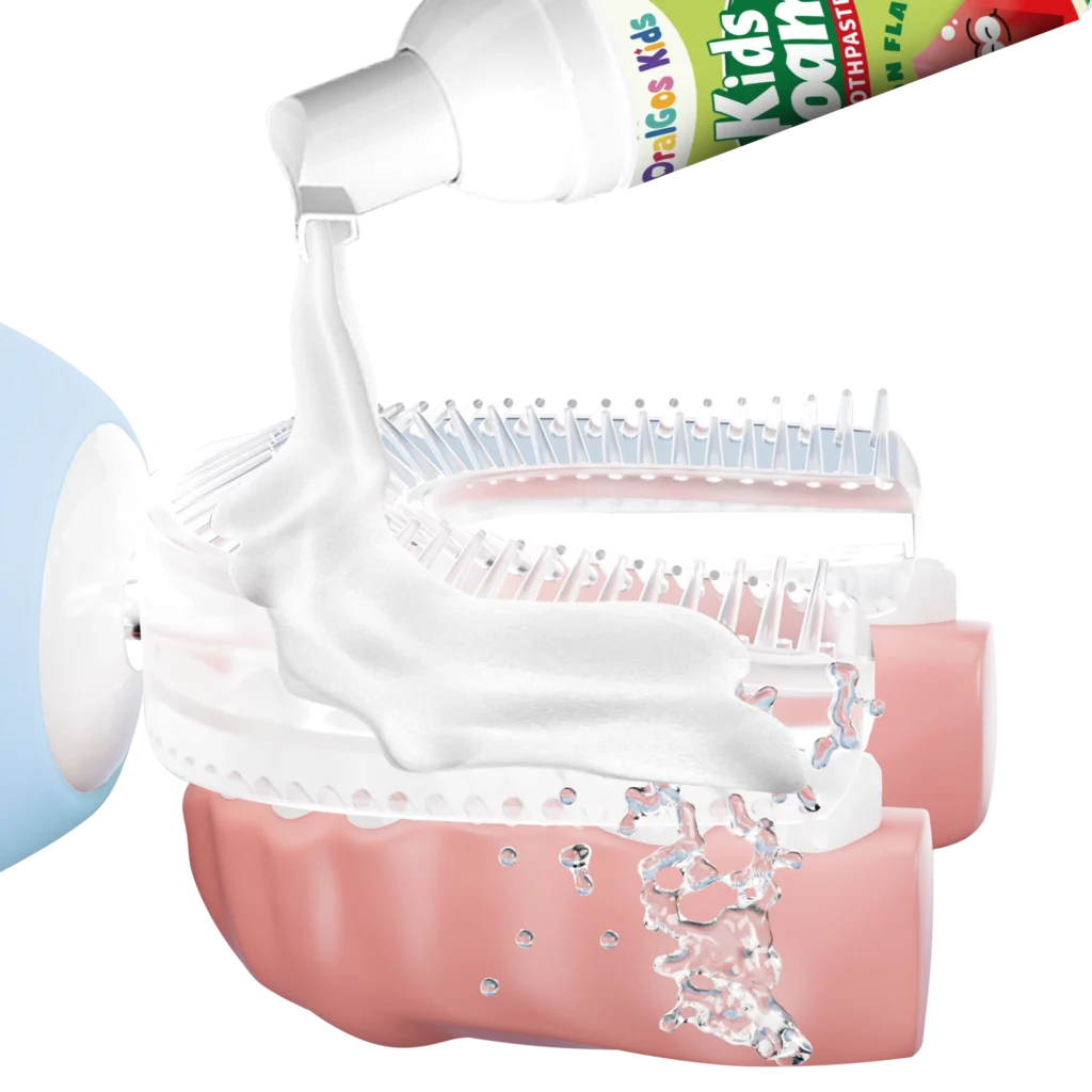 Use Tooth Mousse with a U-Shaped Electric Toothbrush