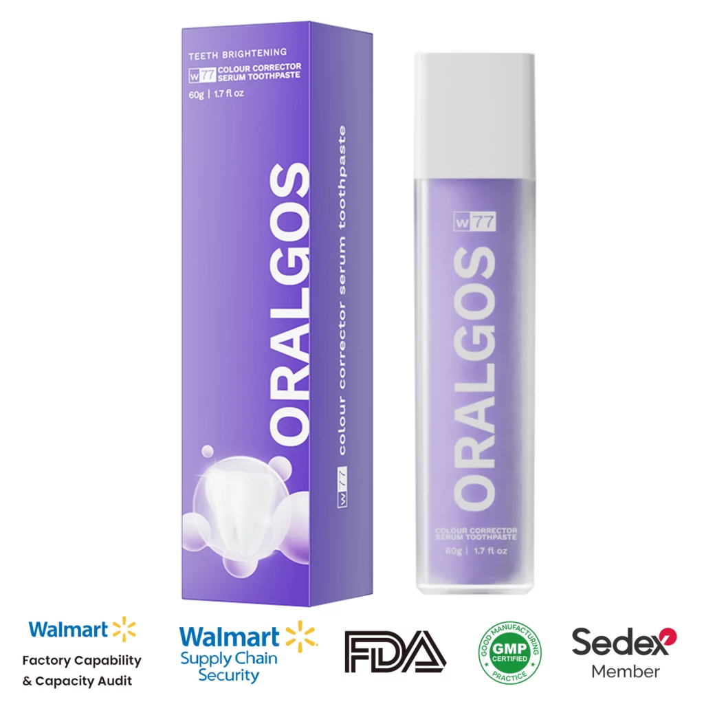 W77 Teeth Whitening Toothpaste – Backed by GMP Manufacturing Standards