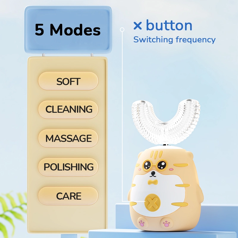 U-Shaped Electric Toothbrush for Kids