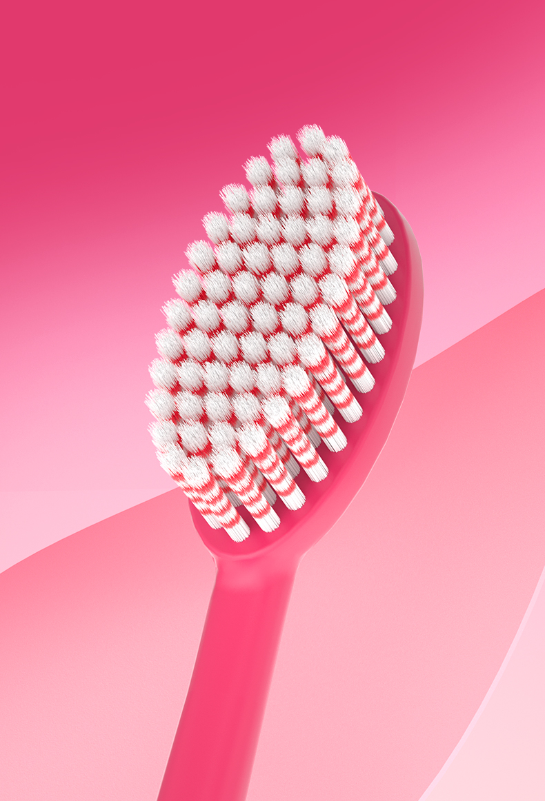 Sweetrip S283 Soft Bristle Strawberry Toothbrush