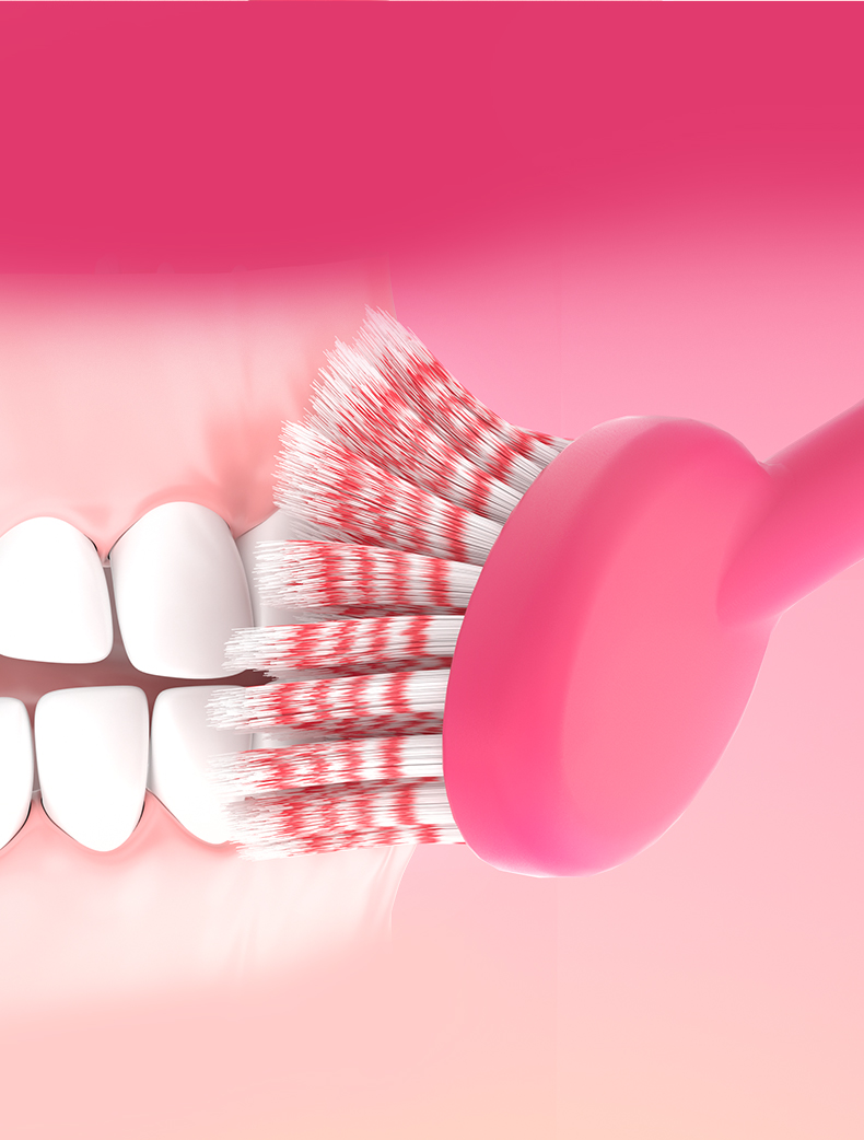 Sweetrip S283 Soft Bristle Strawberry Toothbrush
