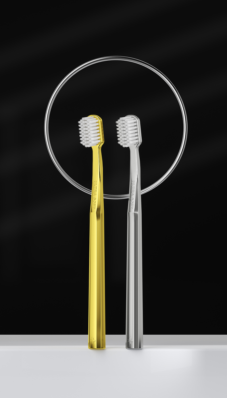 OralGos DB240 Ultra Soft Toothbrush – Premium Micro Bristle Gum Care Toothbrush for Sensitive Teeth