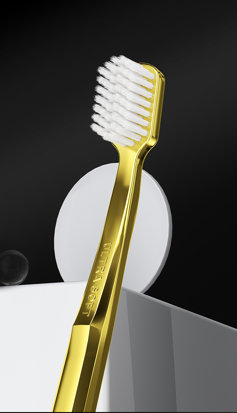 OralGos DB240 Ultra Soft Toothbrush – Premium Micro Bristle Gum Care Toothbrush for Sensitive Teeth