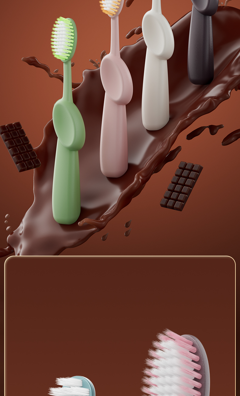 Sweetrip Chocolate Series Soft Toothbrush