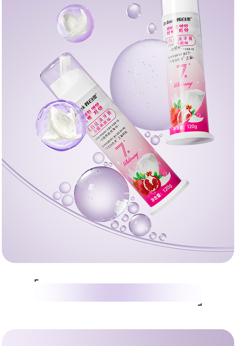 Dr.Baek KR071 Whitening Toothpaste | 120g