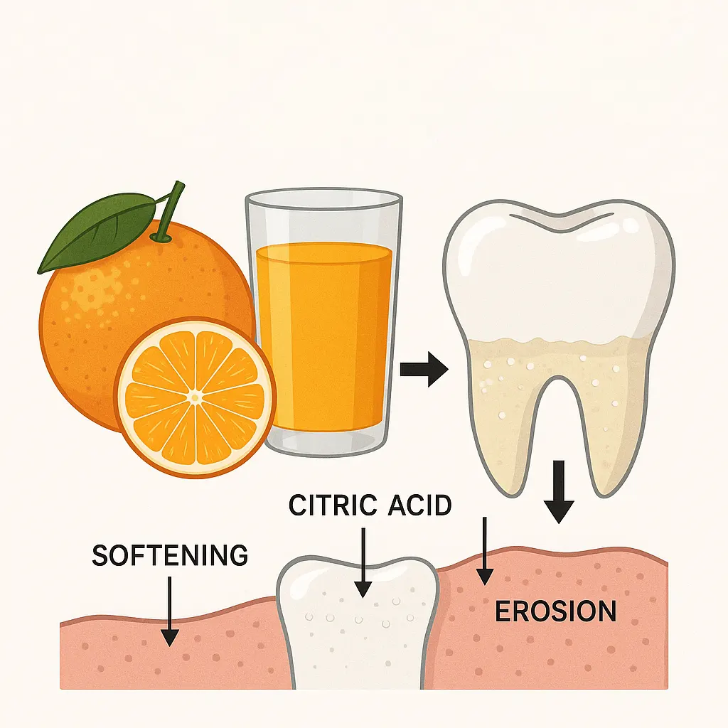 Orange Juice and Enamel
