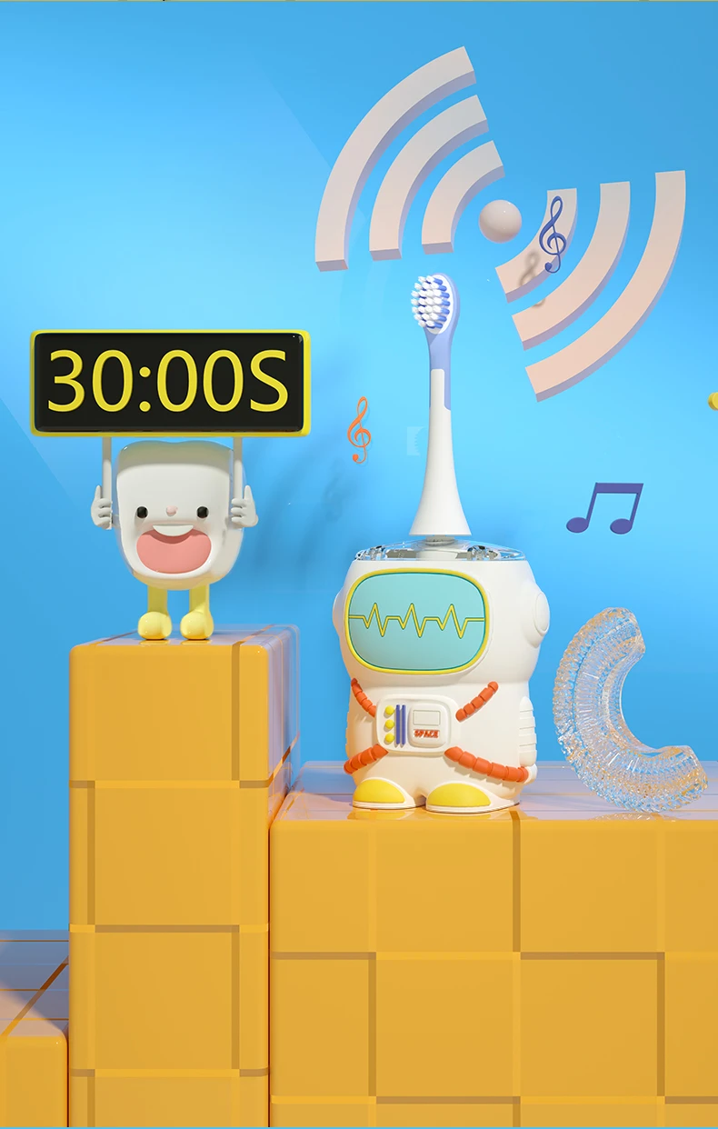 OralGos DB214 Astronaut Kids Electric Toothbrush