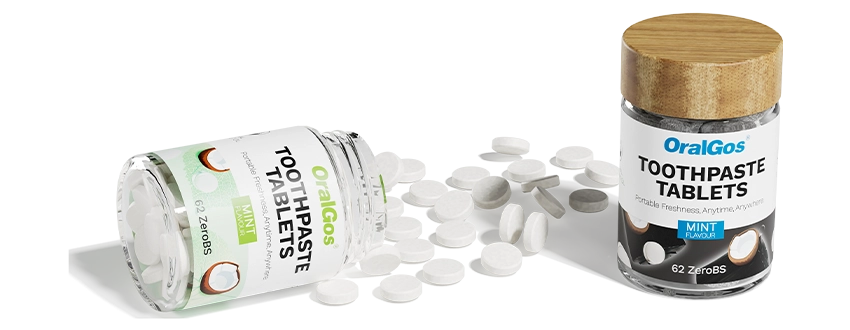 OralGos Toothpaste Tablets A Plastic-Free, Fluoride-Free Innovation for Oral Care