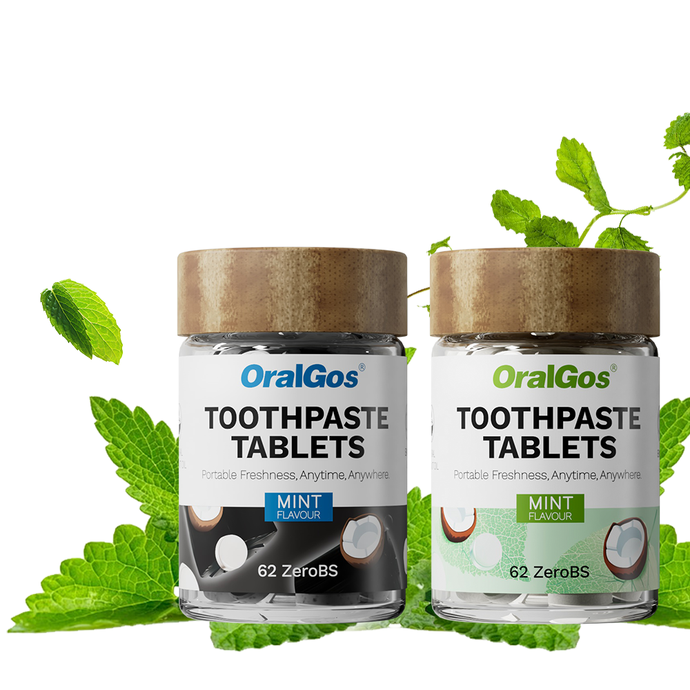 OralGos Toothpaste Tablets A Plastic-Free, Fluoride-Free Innovation for Oral Care