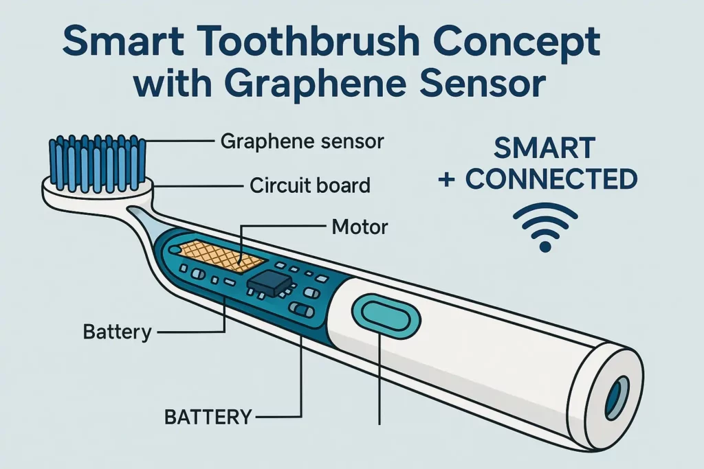 Smart Toothbrush Concept with Graphene Sensor