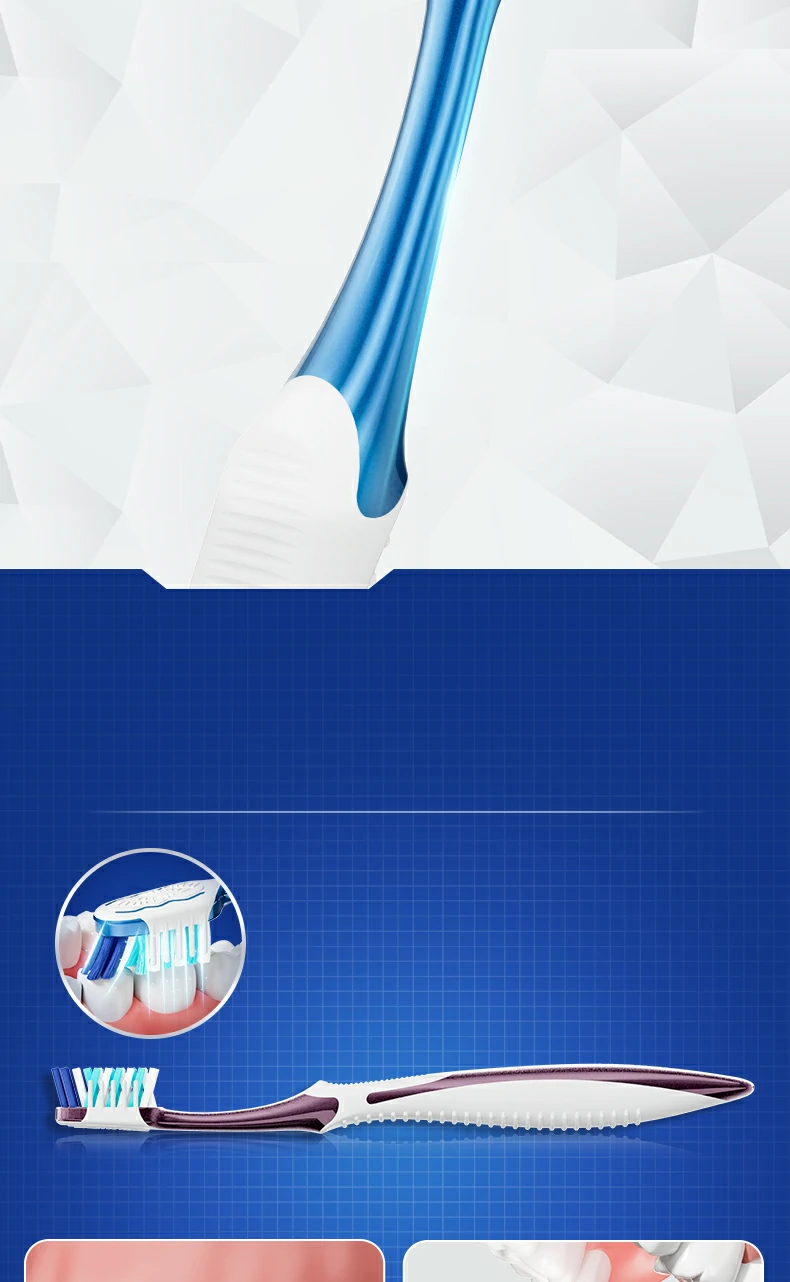 DentBen DB561 Cross-Angled Bristle Toothbrush