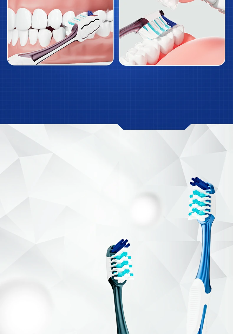 DentBen DB561 Cross-Angled Bristle Toothbrush
