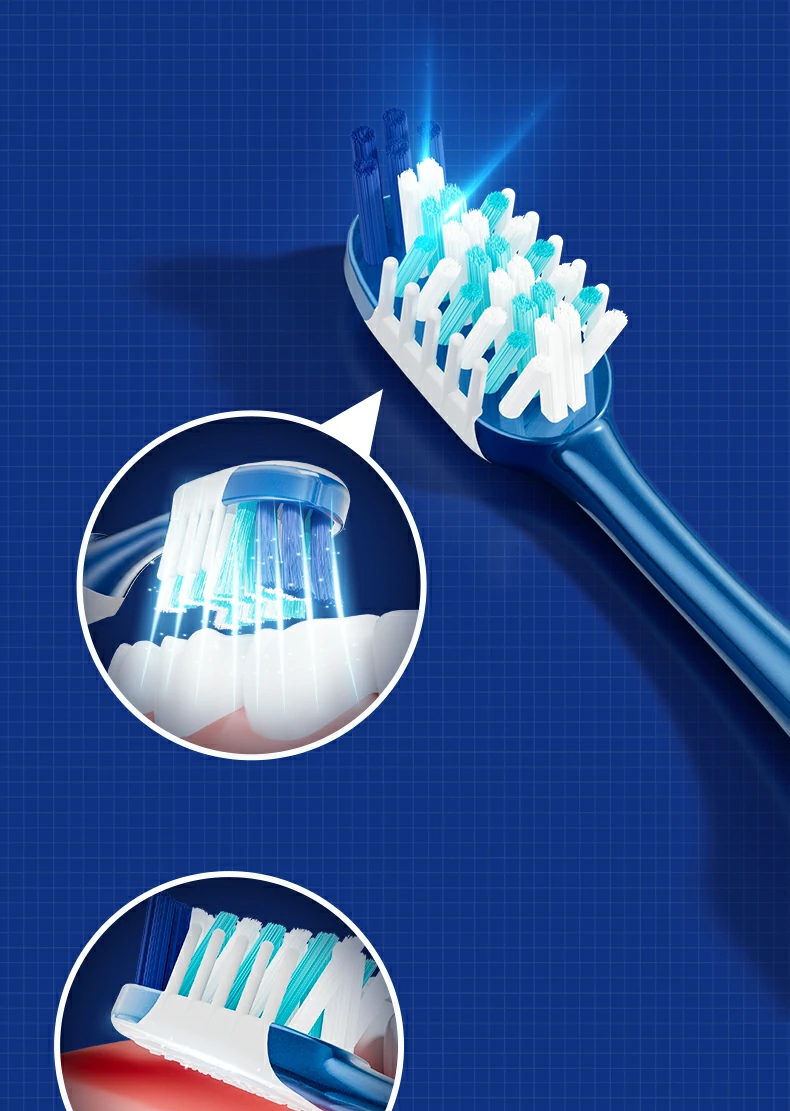 DentBen DB561 Cross-Angled Bristle Toothbrush