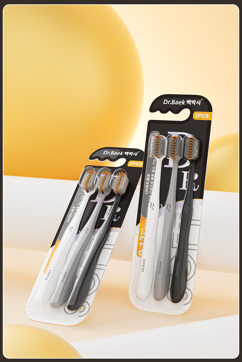 Dr.Baek KR033 Wide Head Toothbrush