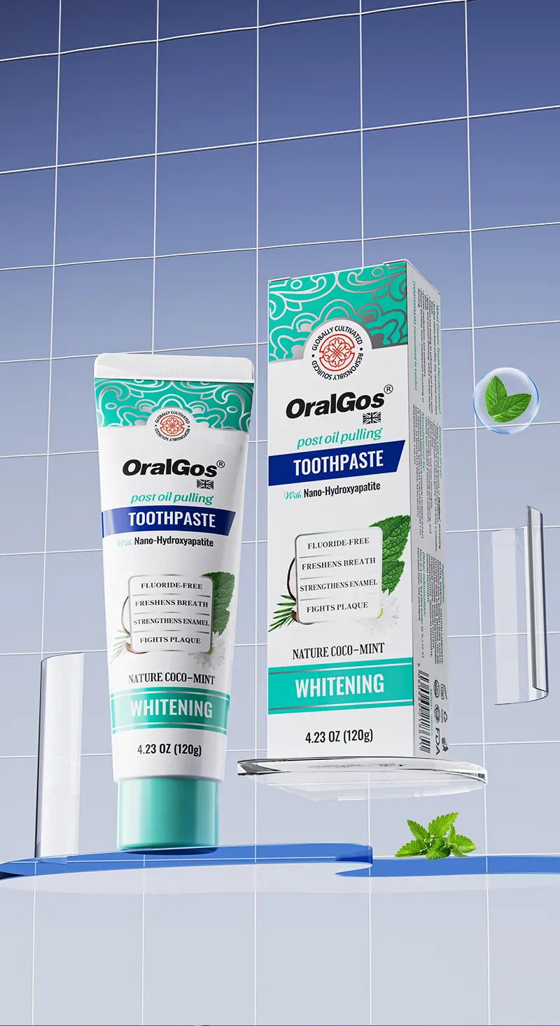 OralGos DB865 Coco-Mint Fresh Whitening Toothpaste