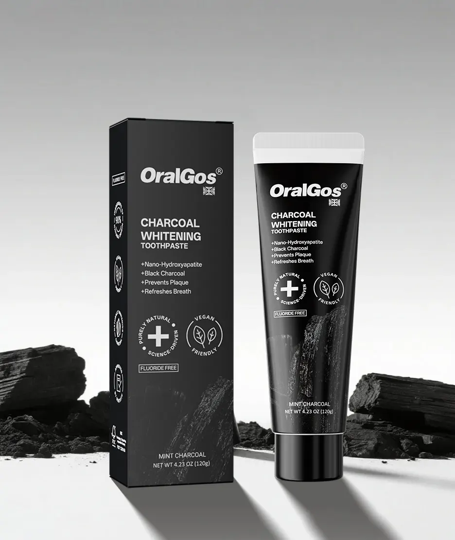 OralGos DB864 Pasta Gigi Pemutih Arang Toothpaste (1)