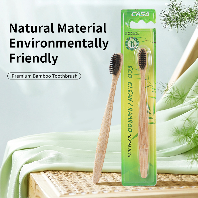 eco friendly manual toothbrush OEM