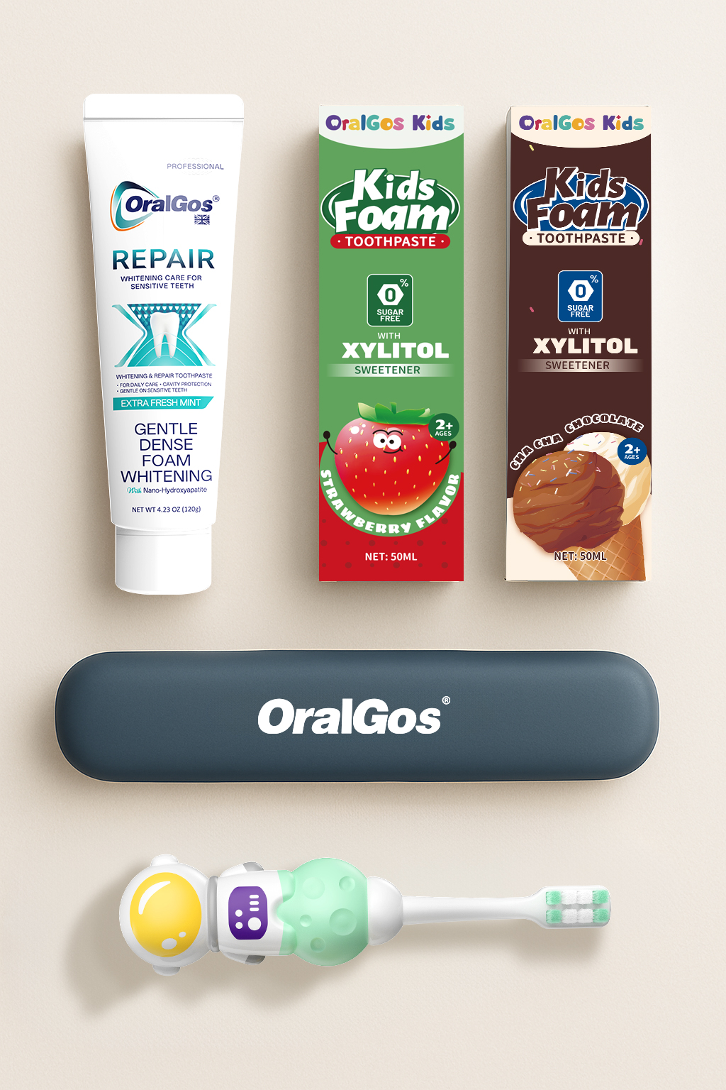 toothbrush and toothpaste 