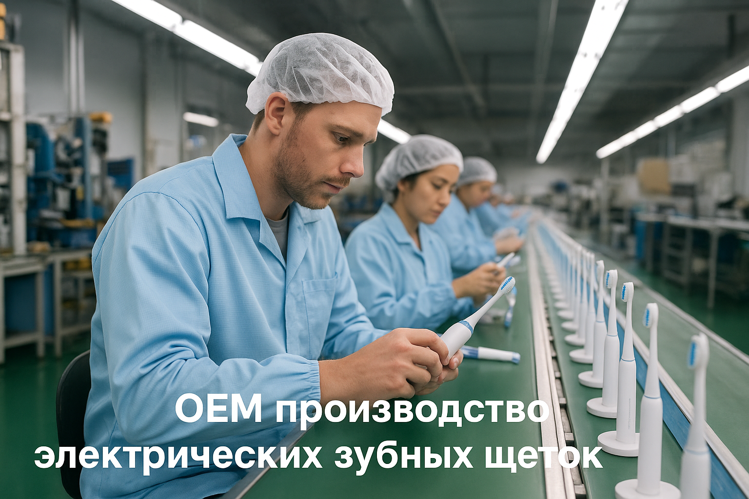 OEM производство электрических зубных щёток для брендов