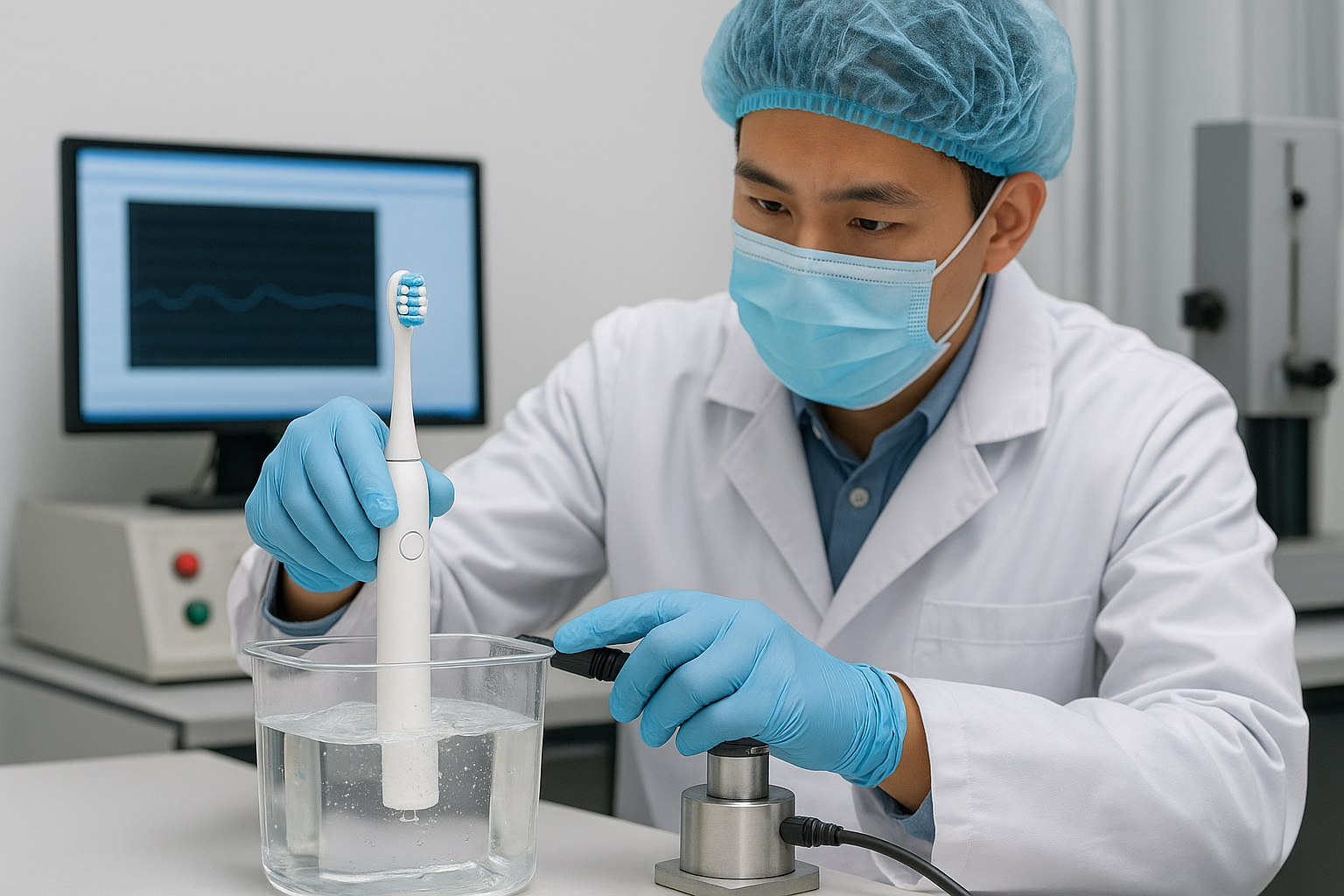 OEM electric toothbrush quality inspection
