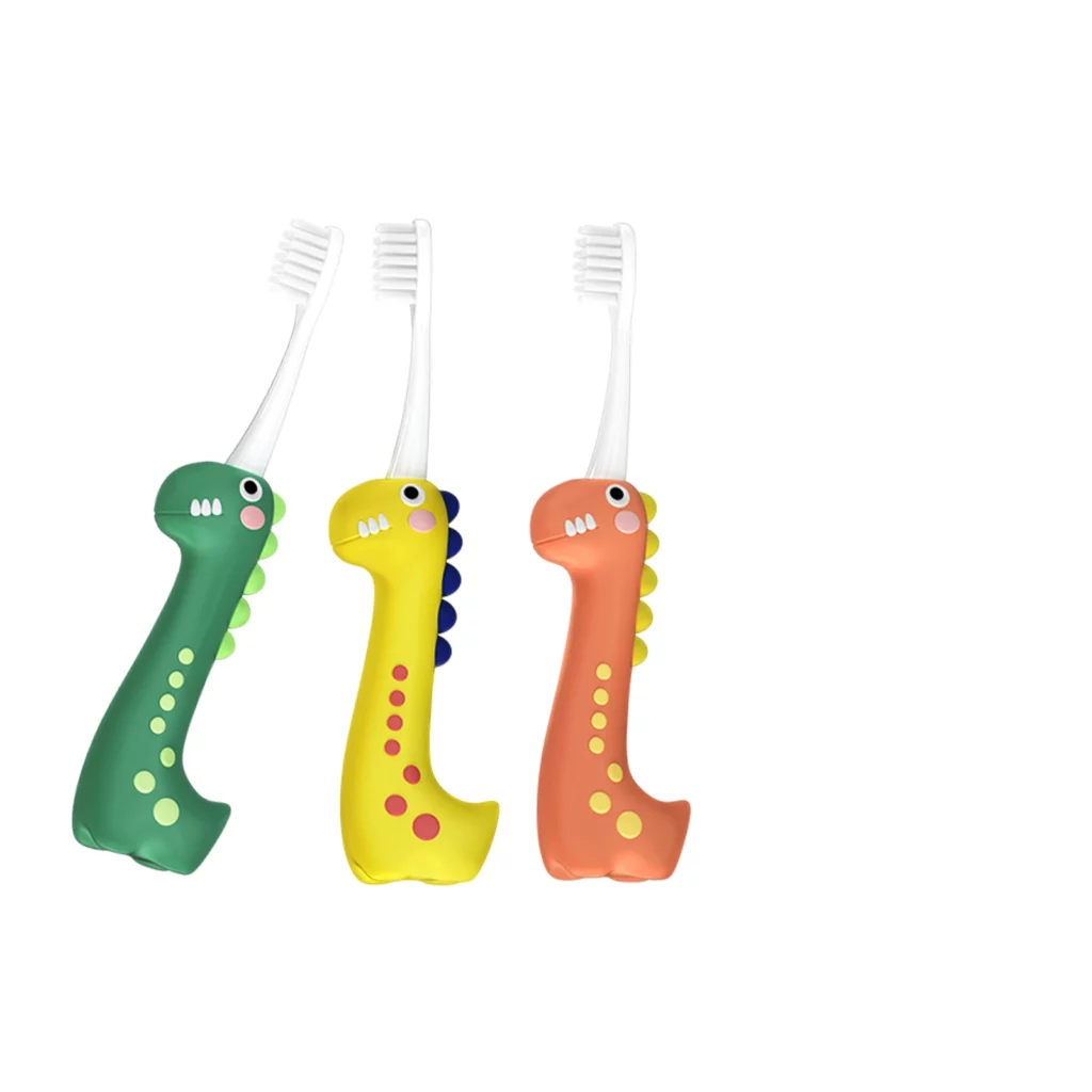 cartoon toothbrushes