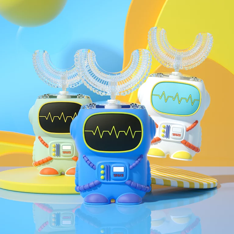 kids U shaped toothbrush OEM