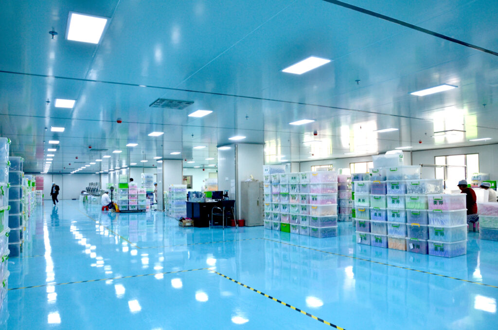 A clean quality inspection workshop