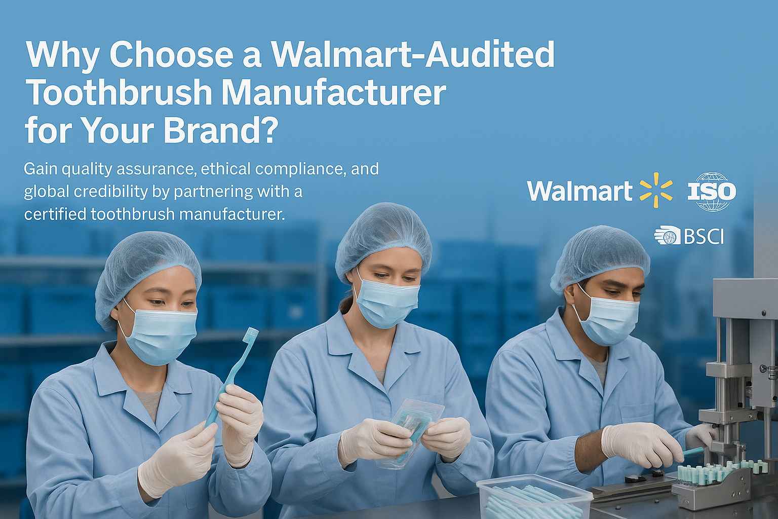Why Choose a Walmart-Audited Toothbrush Manufacturer ?