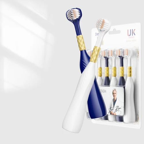 DentBen 3-Sided Toothbrush Ultra Soft Bristles