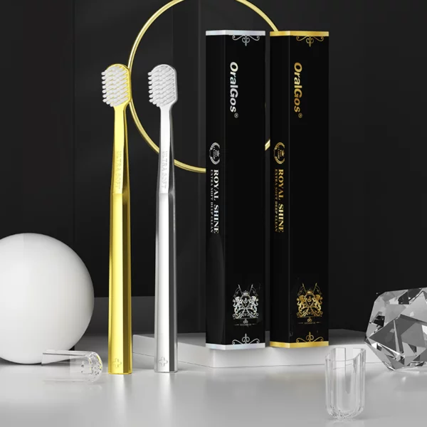 OralGos DB240 Ultra Soft Toothbrush – Premium Micro Bristle Gum Care Toothbrush for Sensitive Teeth