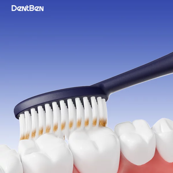 DentBen Ultra Soft Toothbrush Set – 6pcs Pack, Ergonomic Handle, FDA & GMP Certified