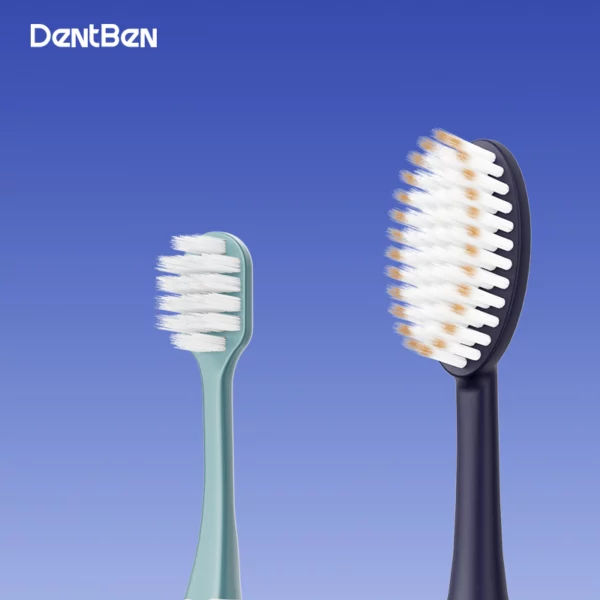 DentBen Ultra Soft Toothbrush Set – 6pcs Pack, Ergonomic Handle, FDA & GMP Certified