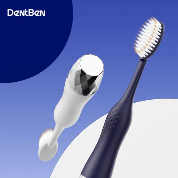 DentBen Ultra Soft Toothbrush Set – 6pcs Pack, Ergonomic Handle, FDA & GMP Certified