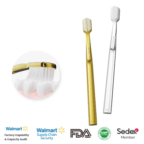OralGos DB240 Ultra Soft Toothbrush – Premium Micro Bristle Gum Care Toothbrush for Sensitive Teeth