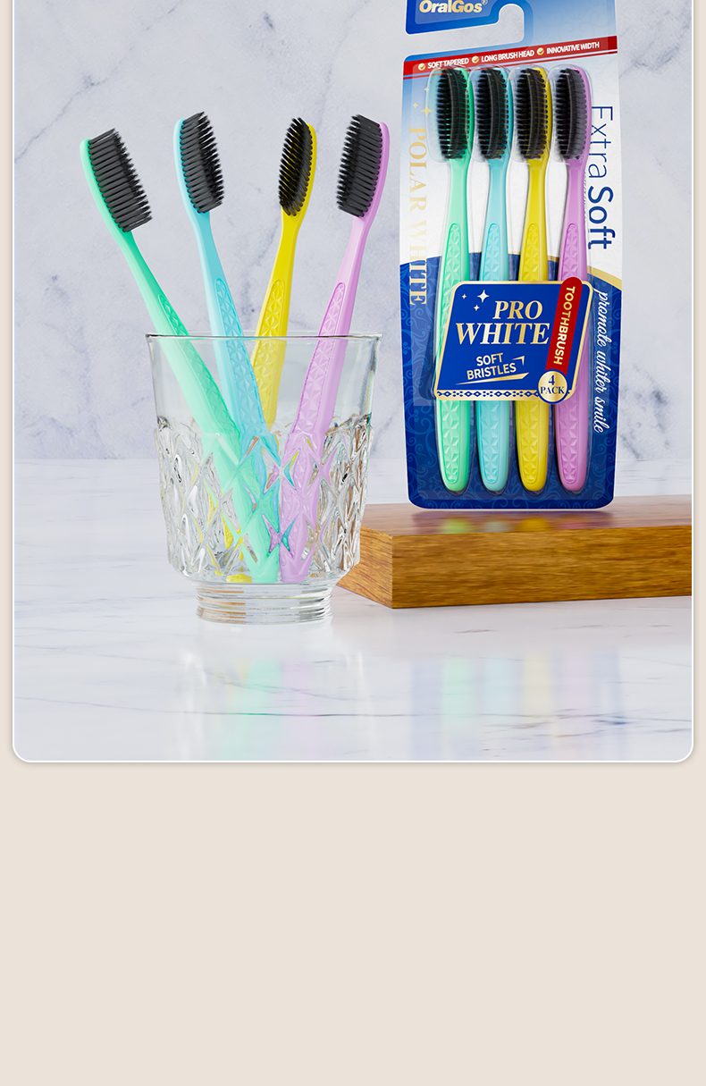 OralGos DB070 Ultra-Soft Toothbrush