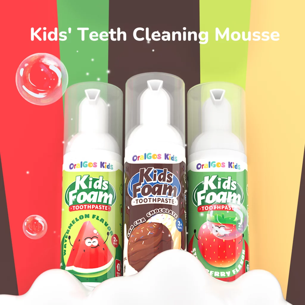 OralGos Kids Foam Toothpaste