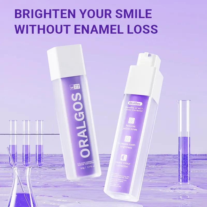 OralGos W77 Colour Corrector Whitening Toothpaste