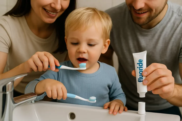 Parental guidance in children's use of fluoride toothpaste